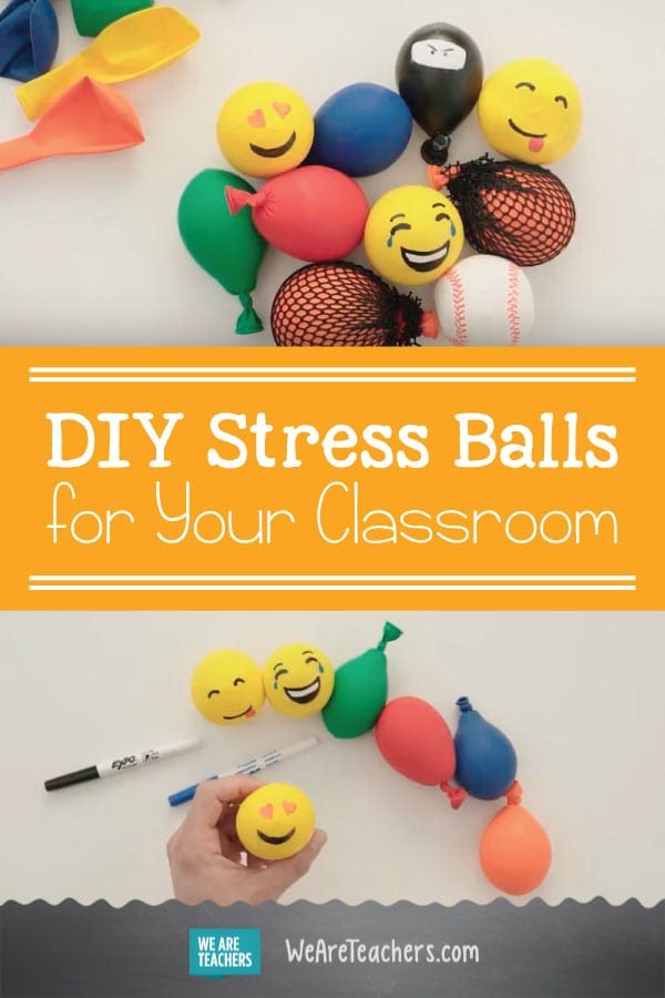 DIY stress balls for your classroom