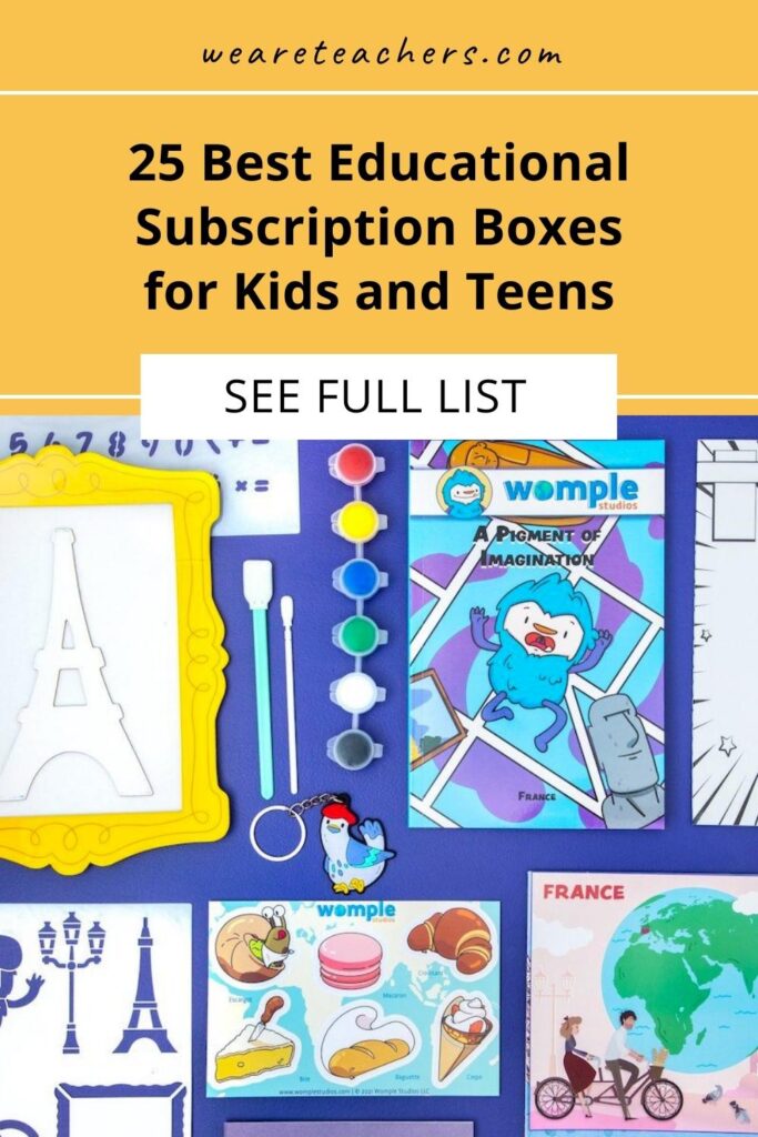 Engage their minds and keep their hands busy with these educational subscription boxes for kids of all ages and interests.