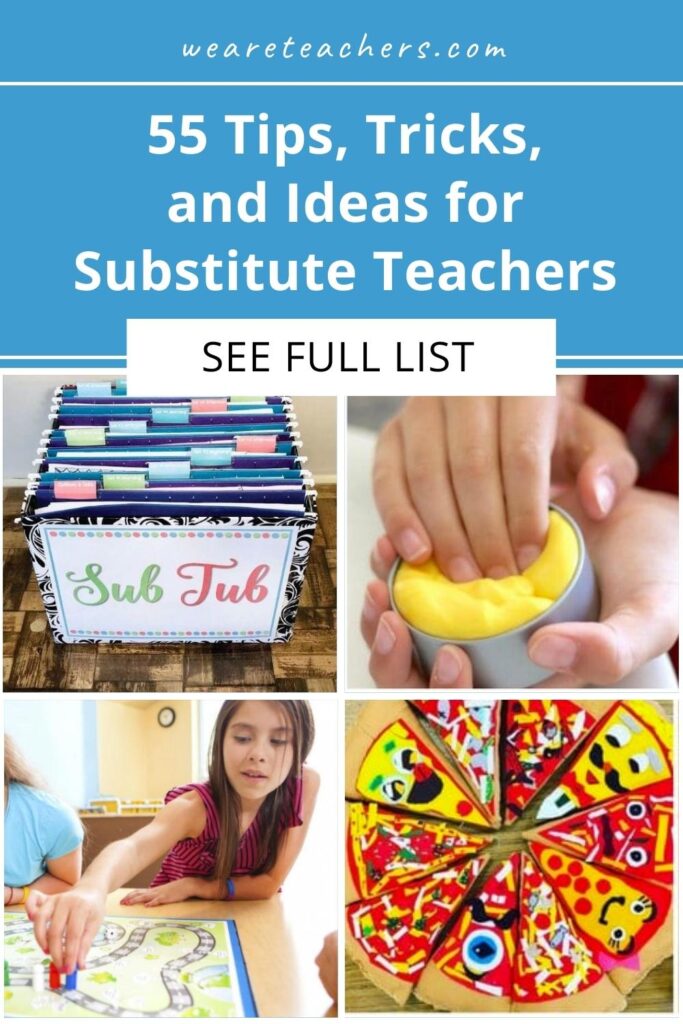 55 Tips, Tricks, and Ideas for Substitute Teachers