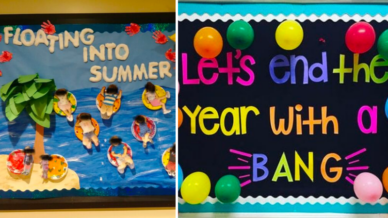 Summer Bulletin Boards