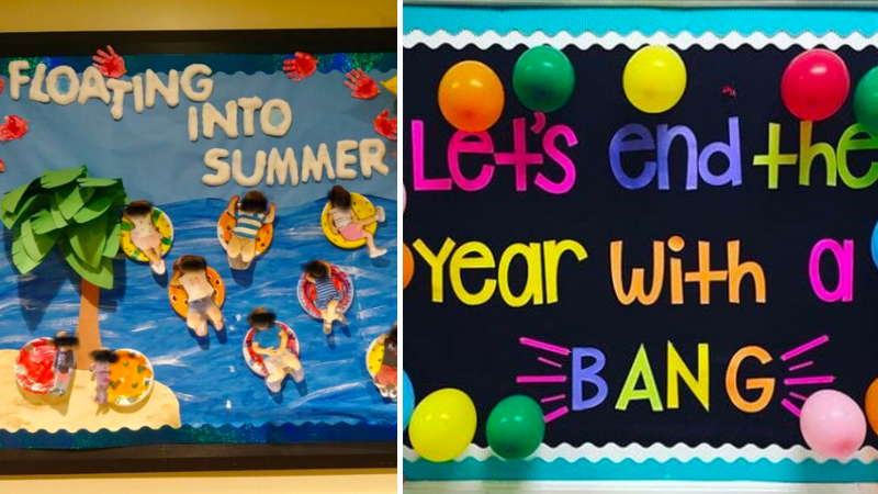 Summer Bulletin Boards