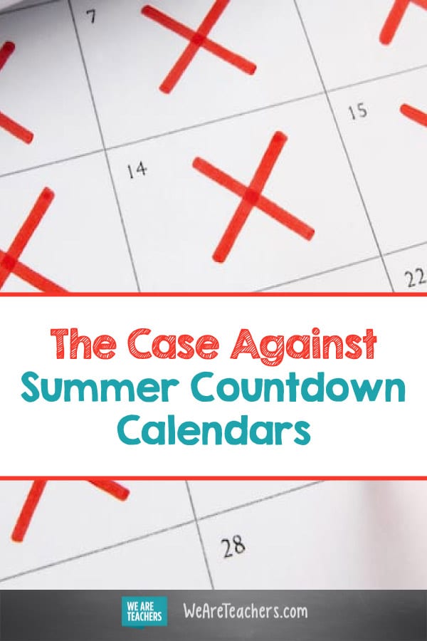 The Case Against Summer Countdown Calendars