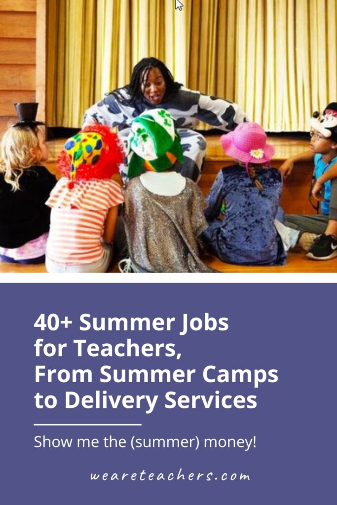 Need a little extra cash? Try these part-time and full-time summer jobs for teachers, including summer camps, tutoring, tour guide, and more!