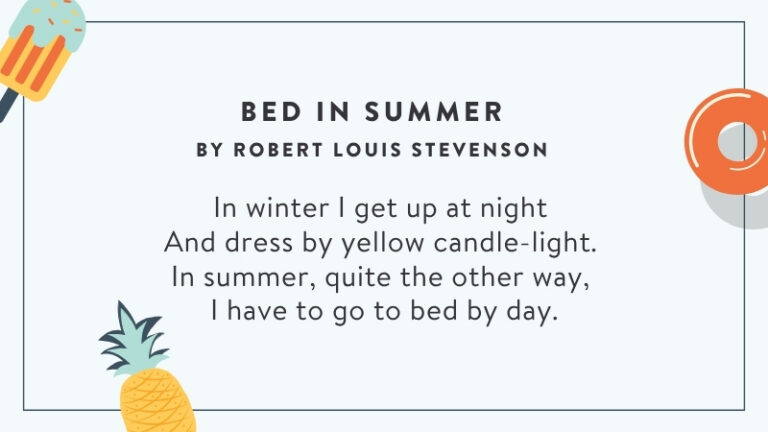 35 Summer Poems for Kids of All Ages