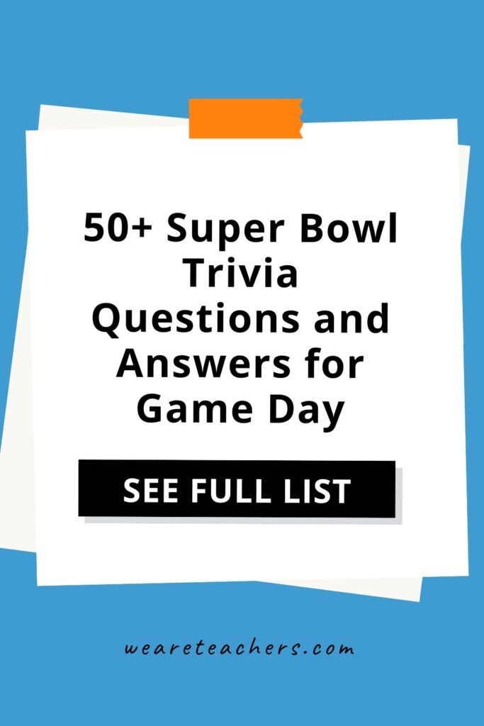 Getting ready for Super Bowl Sunday? We've put together these Super Bowl trivia questions and answers for game day that everyone will love!