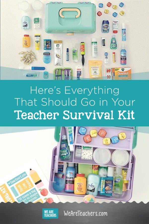Here's Everything That Should Go in Your Teacher Survival Kit