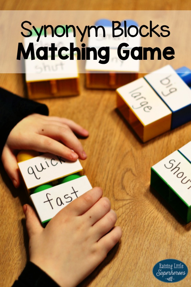 Teach Synonyms: Fun Activities with 150 synonyms and 600 examples.