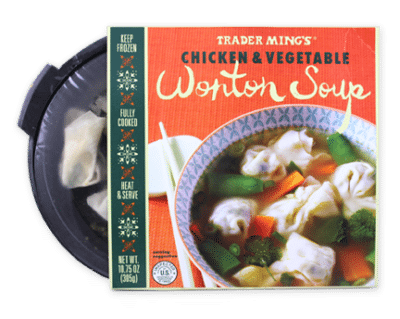 Chicken and Vegetable Wonton Soup