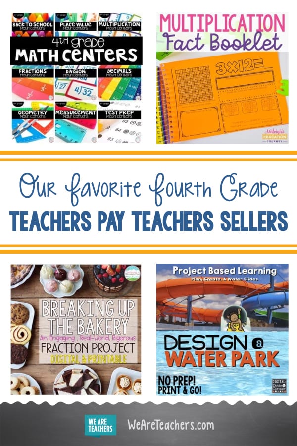 Our Favorite Fourth Grade Teachers Pay Teachers Sellers