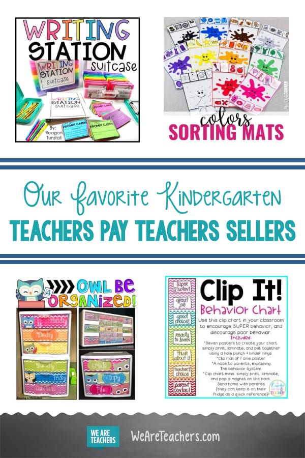 Our Favorite Kindergarten Teachers Pay Teachers Sellers