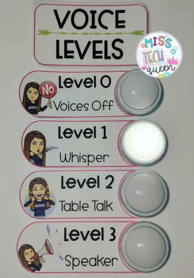 Tap Lights in the Classroom