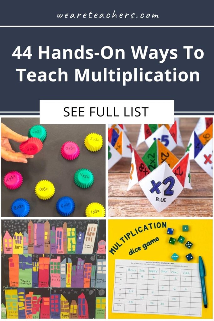 44 Fun, Hands-On Ways To Teach Multiplication