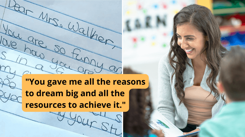 Teacher Thank You Notes Are The Best! See Real-Life Examples