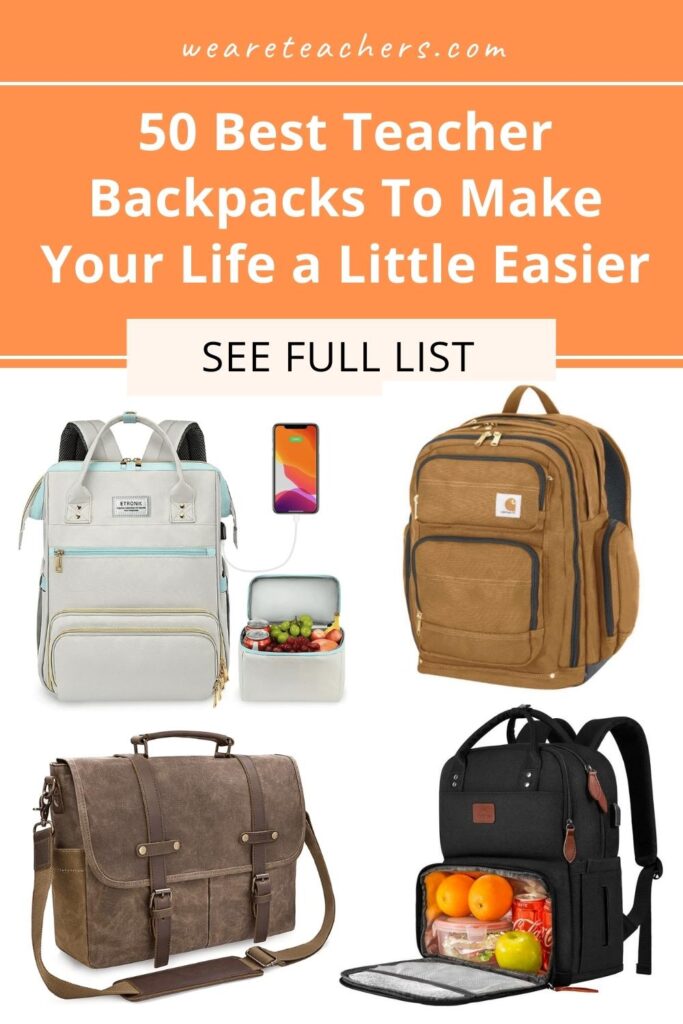 The 50 Best Teacher Backpacks To Make Your Life a Little Easier
