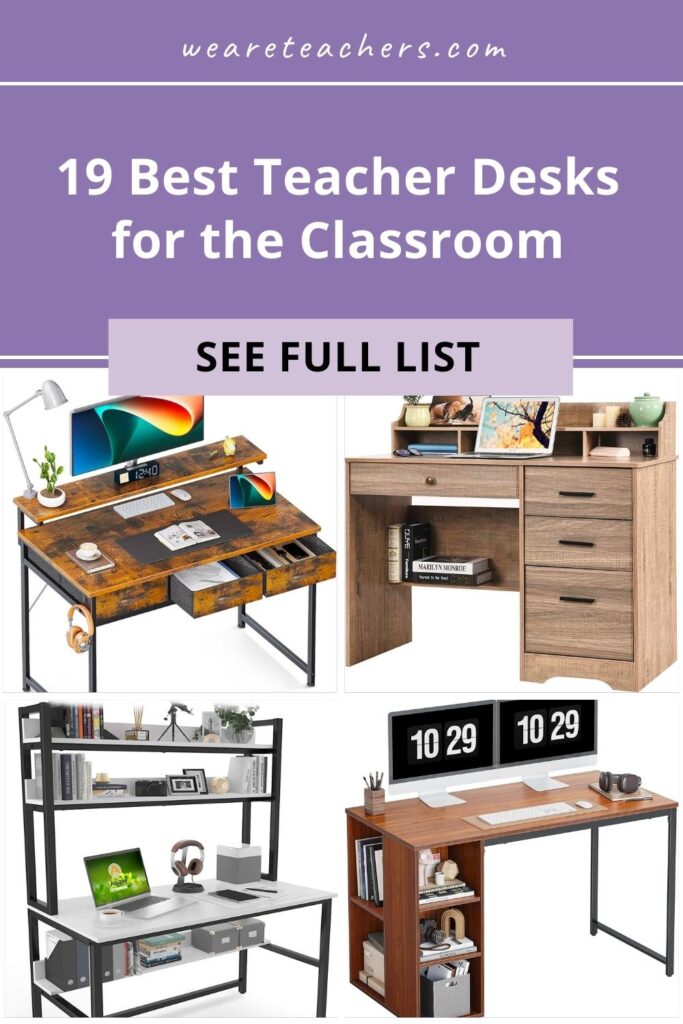 Looking for a new teacher desk? We've put together this list of classroom desks to suit any style or room size.