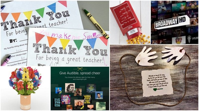 Teacher Gifts Mail and Email