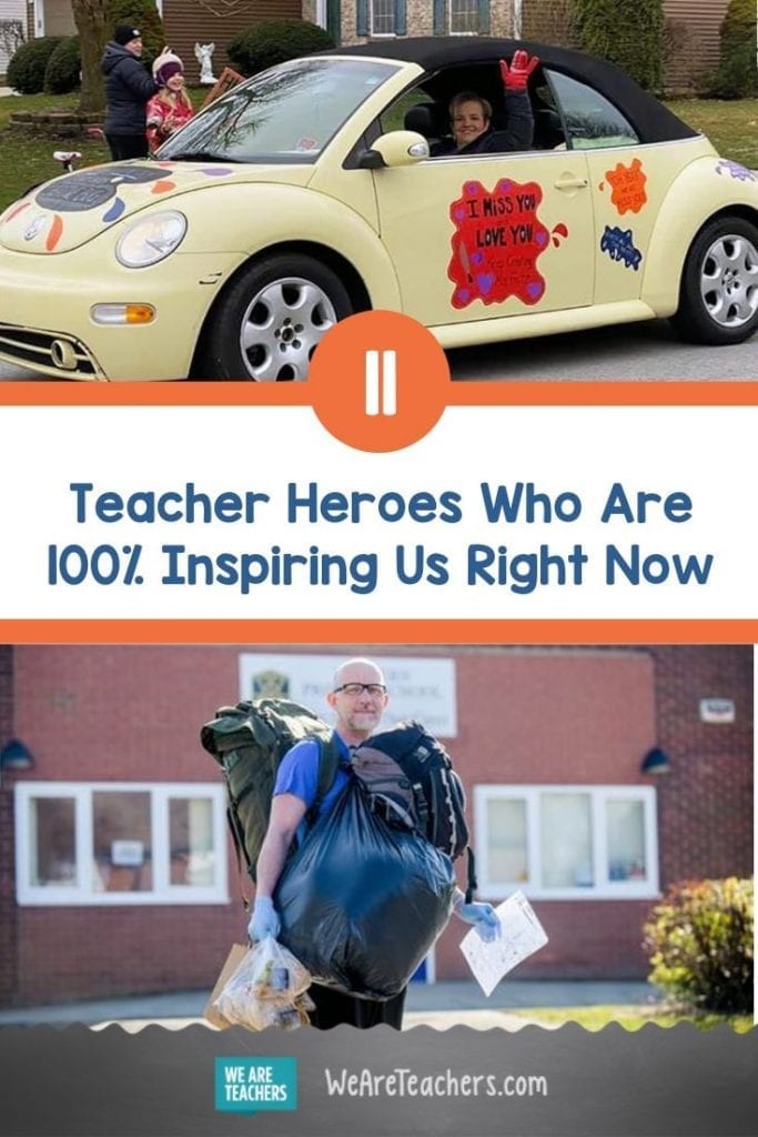 11 Teacher Heroes Who Are 100% Inspiring Us Right Now
