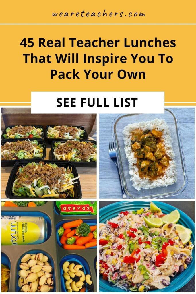 Tired of granola bars? Find quick, easy, and healthy teacher lunches you can prep in advance or throw together in a flash.