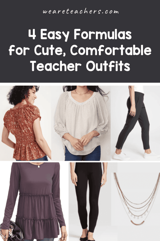 4 Easy Formulas for Cute, Comfortable Teacher Outfits (at any Price Range)