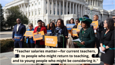 Teacher Salary Project wants better salaries for all educators