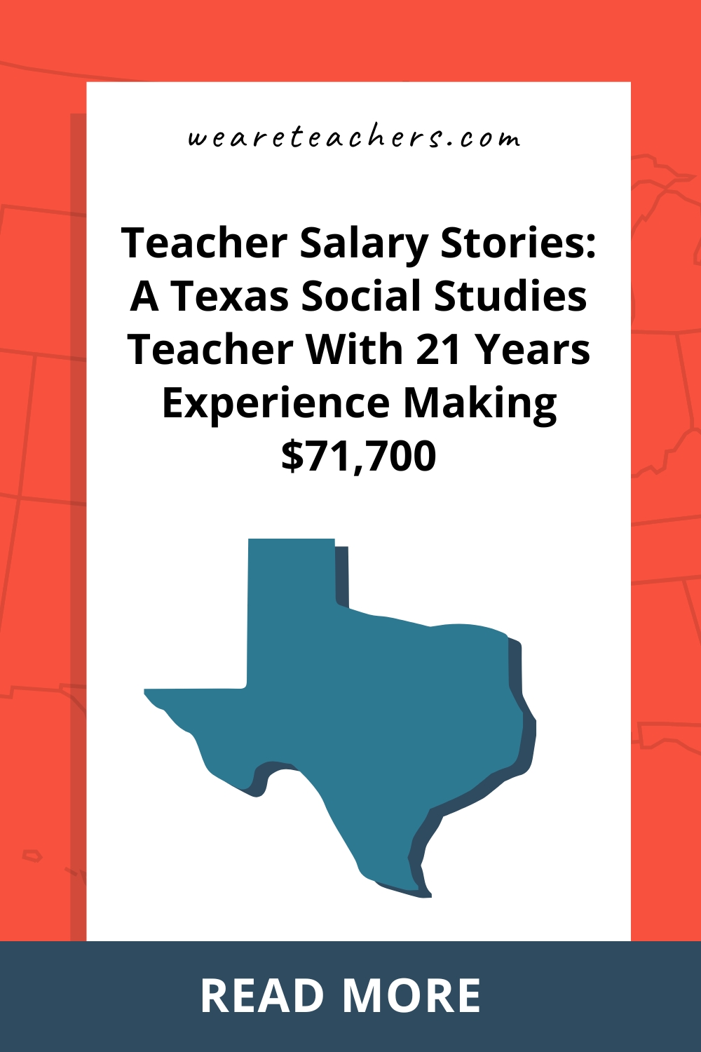 WHAT IS THE AVERAGE PAY FOR TEACHERS IN TEXAS visual data 5