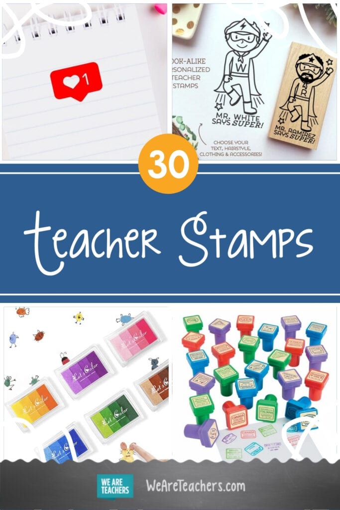 30 of the Cutest, Most Helpful Teacher Stamps