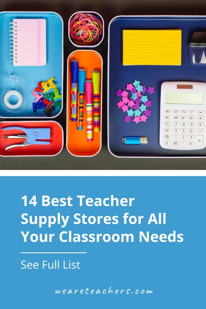Classroom furniture, bulletin board kits, art and school supplies, and more ... you'll find them at these top teacher supply stores.