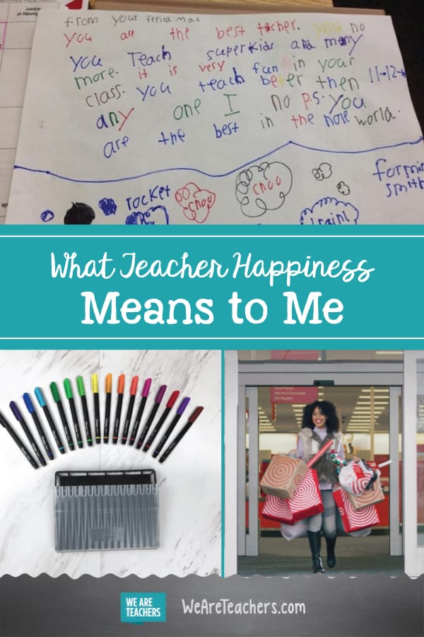 What Teacher Happiness Means to Me