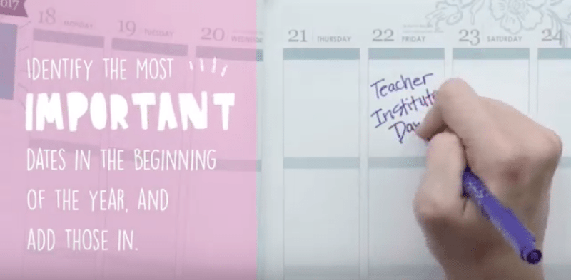 Start with Importance - 10 Tips for Organizing Your Teacher Planner