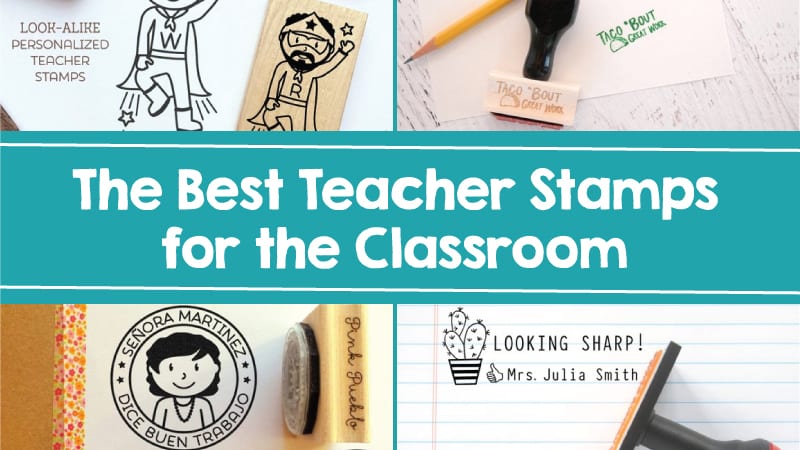 laden dek Boek The Best Teacher Stamps to Make Grading and Classroom Life Easier