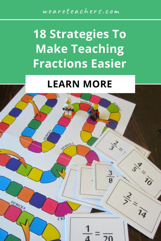 Teaching fractions is inevitably tough. These lesson ideas and tricks will make it easier for young kids through high school.