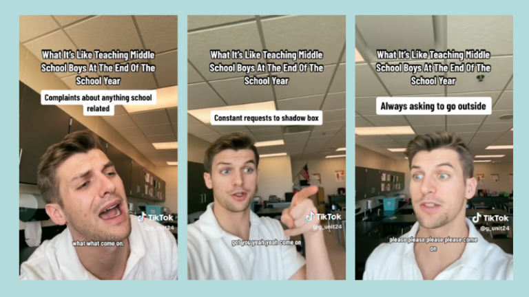 Teaching middle school boys