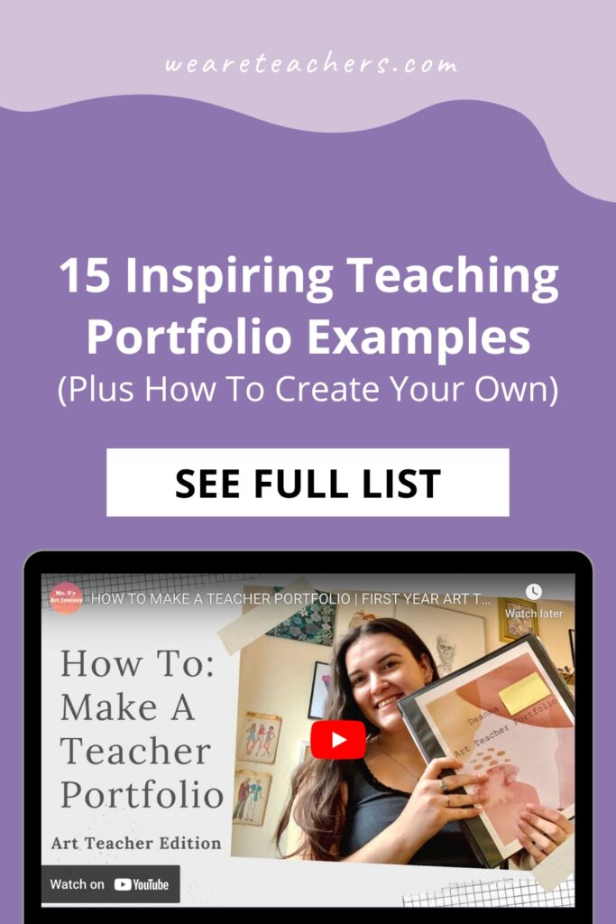 Make a terrific impression and highlight your talents, skills, and achievements using these teaching portfolio examples as inspiration.