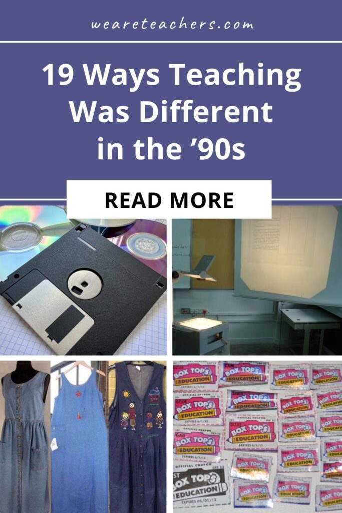19 Ways Teaching Was Different in the ’90s