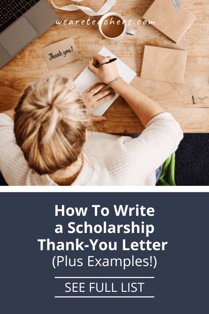 This quick guide will help you write a great thank-you letter for scholarship awards. Always thank your donors for their gift!