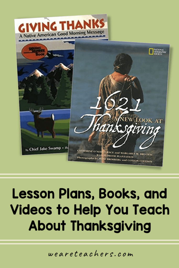 Lesson Plans, Books, and Videos to Help You Teach About Thanksgiving