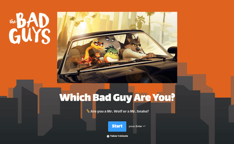 Quiz: Which Bad Guy Are You?