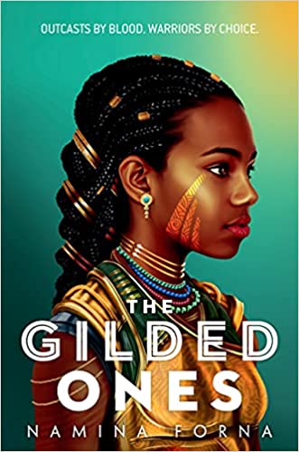 The Gilded Ones book cover- books for 8th graders