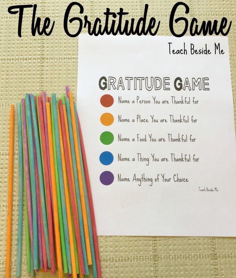 The Gratitude Game poster