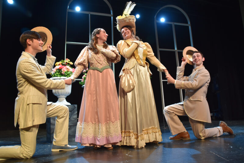 The Importance of Being Earnest cast in high school plays