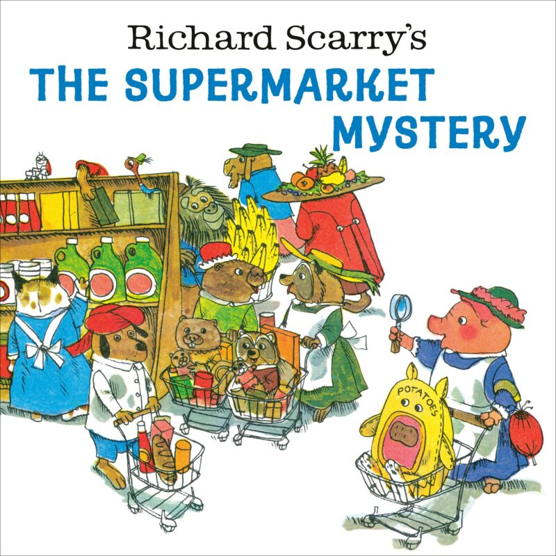 The Supermarket Mystery cover- Richard Scarry books