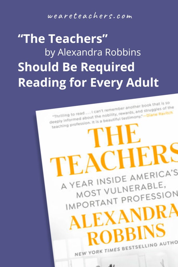 Read our review of "The Teachers" by Alexandra Robbins and our interview with her about her important, compelling work.