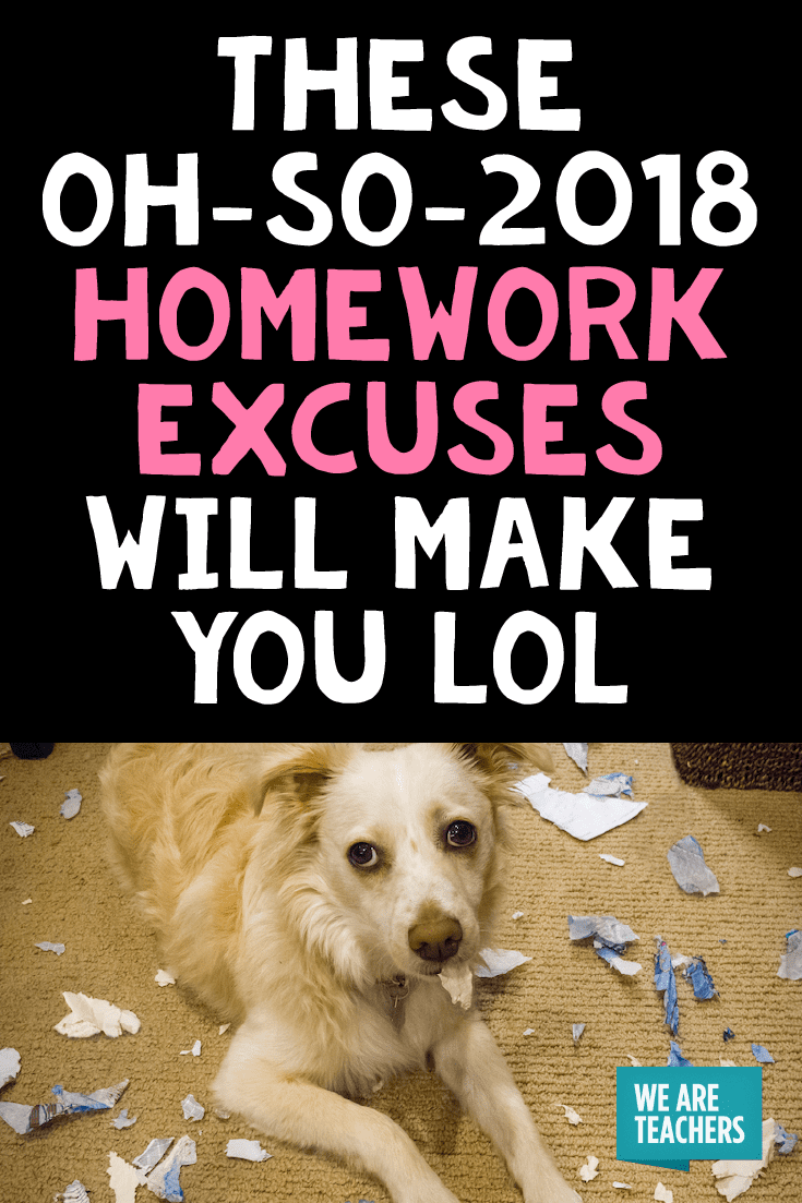 worst homework excuses