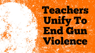 Photo of Teachers Unify to End Gun Violence logo