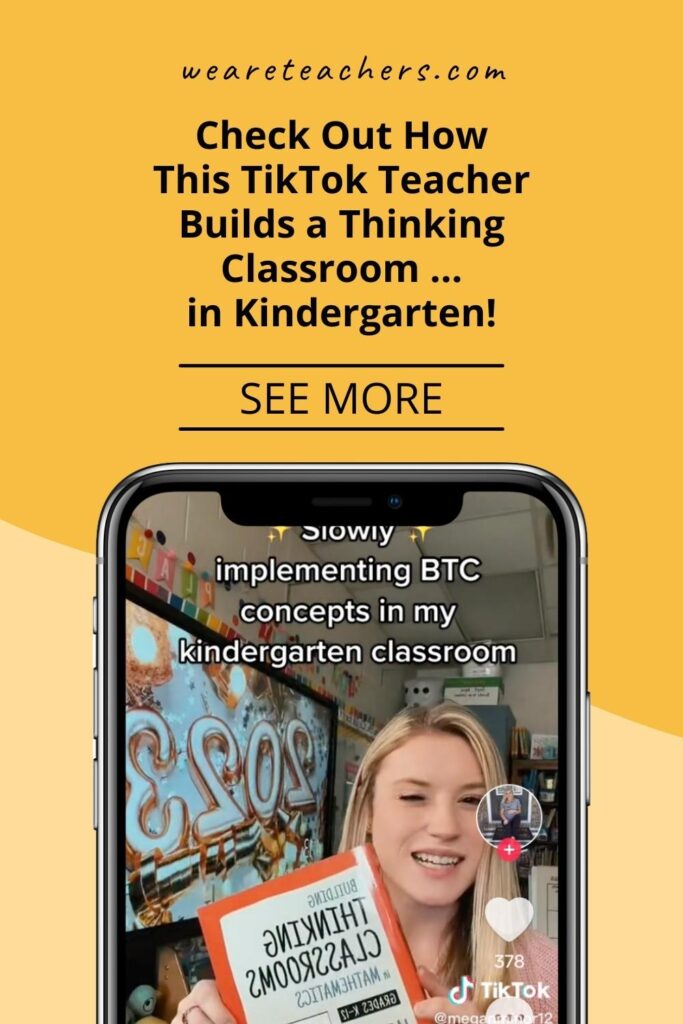 Have you heard about thinking classroom strategies? Check out how this TikTok teacher is using them in kindergarten.
