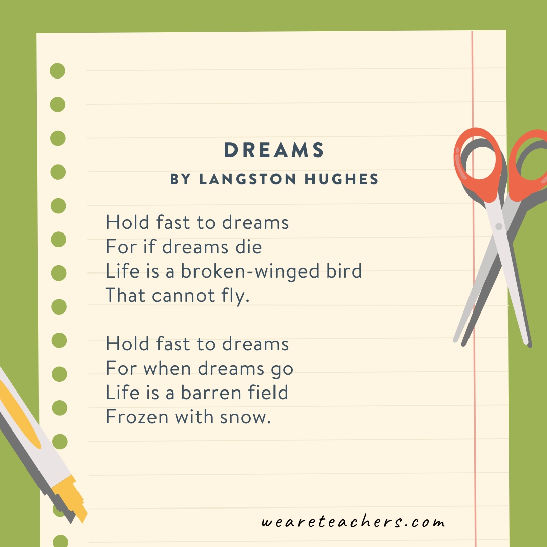 Dreams by Langston Hughes