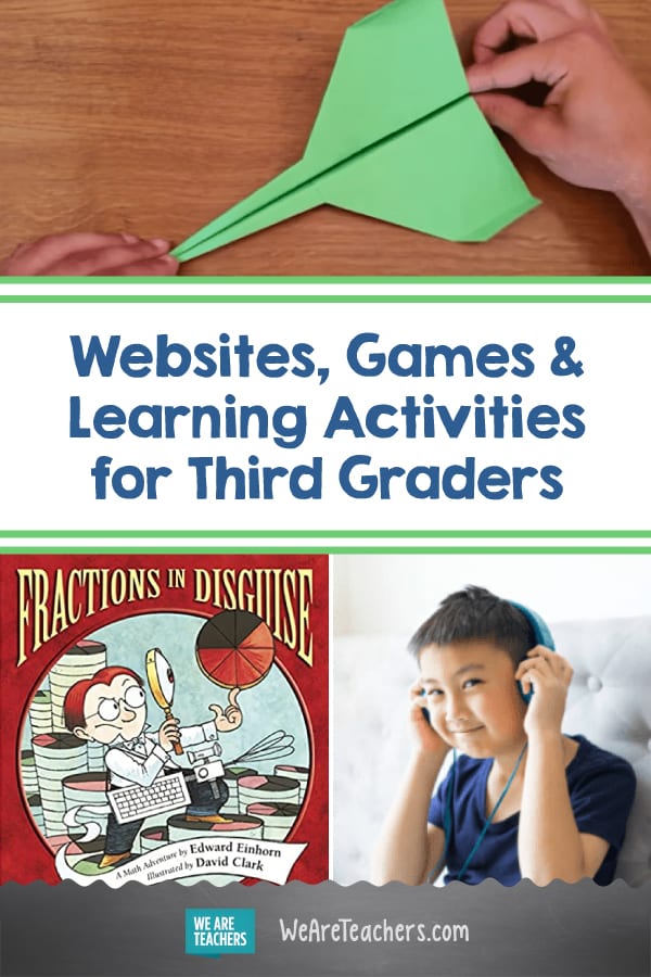 Fantastic Websites, Games, and Learning Activities for Third Graders