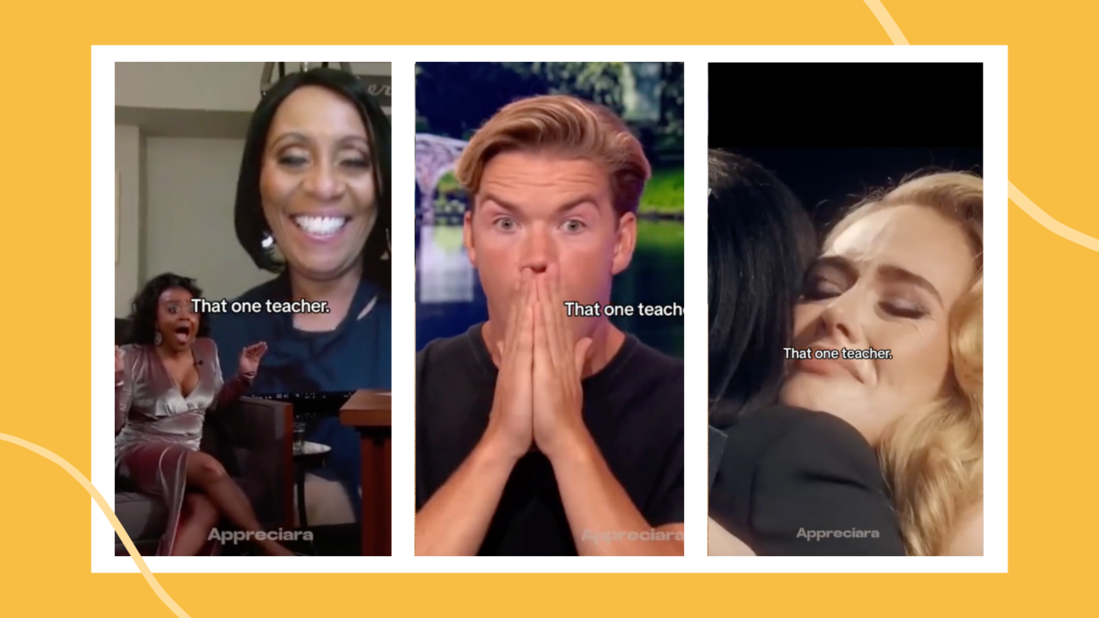 This TikTok of Celebrities Talking About Their Favorite Teachers Is Making Us a Little Weepy