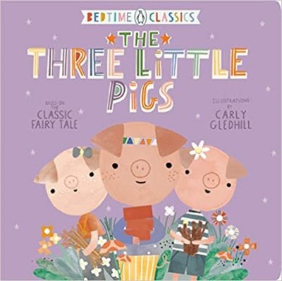 Book cover for Penguin Bedtime Classics The Three Little Pigs as an example of preschool books