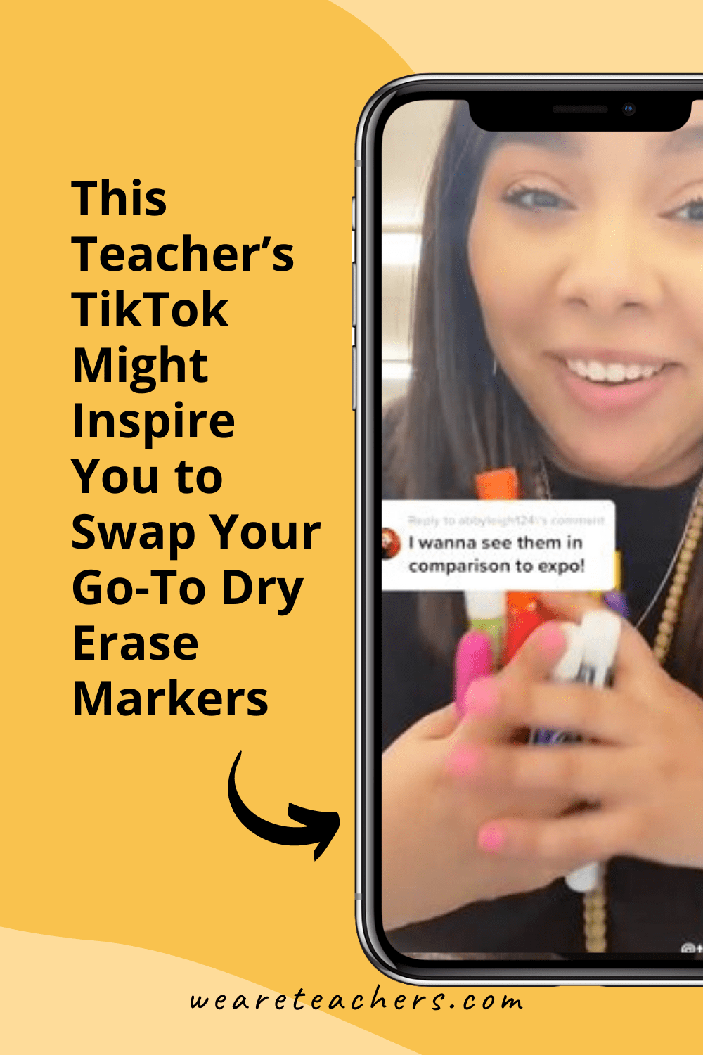 TikTok Teacher Crayola Dry Erase Markers Beat EXPO We Are Teachers